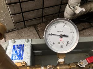 漏水.net | rousui.net | 東京の漏水調査 | 耐圧テスト2
