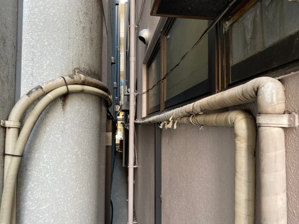 漏水.net | rousui.net | 東京の漏水調査 | 給湯器からの給湯管2